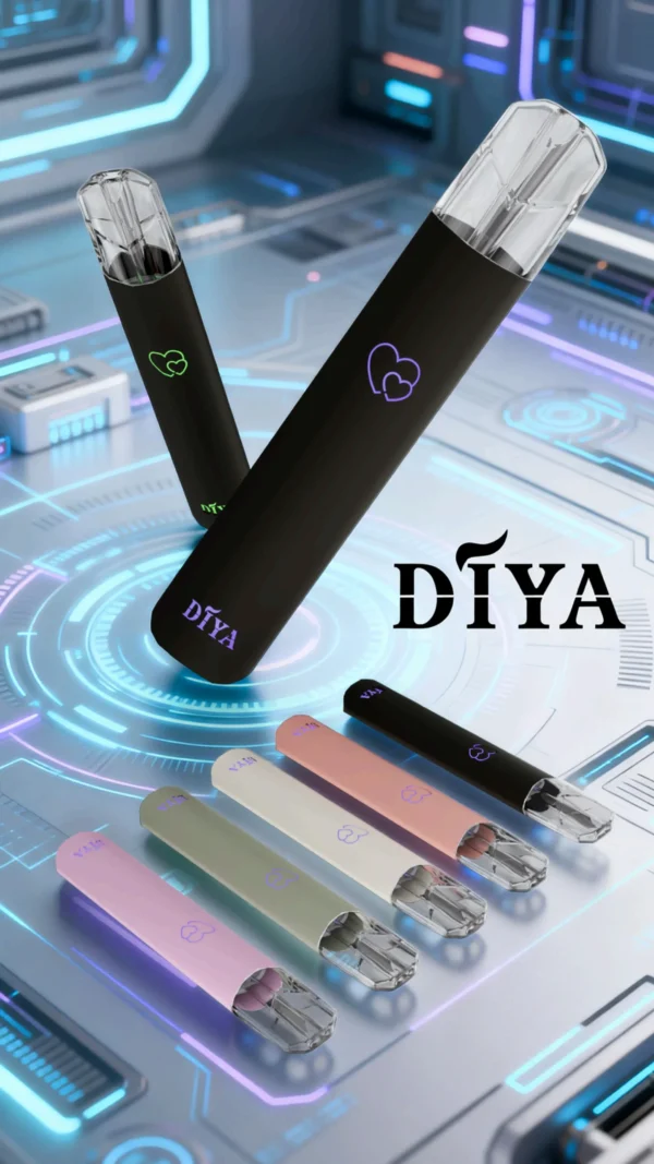 diya新一代主機-scaled-1.webp 【滿10贈1】DIYA 叮啞愛心幻彩一代通用電子煙主機 潮流外觀設計 搭配一代煙彈使用 輕鬆入門 台灣現貨推薦
